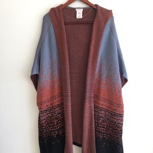 Merona Hooded Poncho/sweater